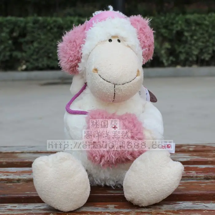 Amy Jolly Sheep candy, цветок овцы, плюшевая игрушка, высокое качество, 35 см, 50 см, подарок на день рождения, подарок на день детей, 1 шт