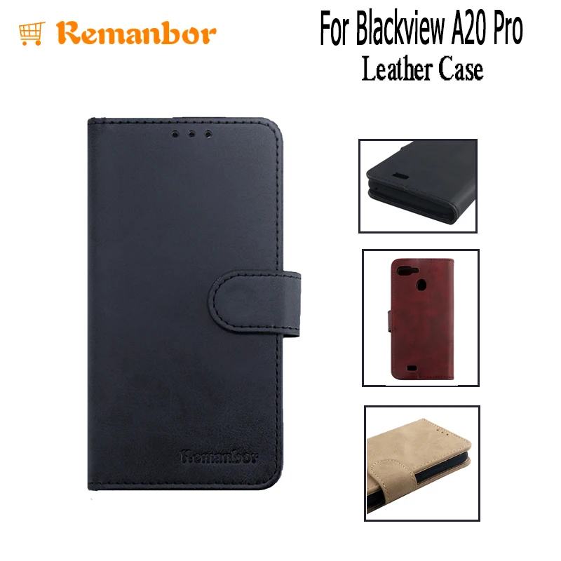Remanbor для Blackview A20 про ПУ Кожаный чехол чехлы книжки с отделениями банковских карт