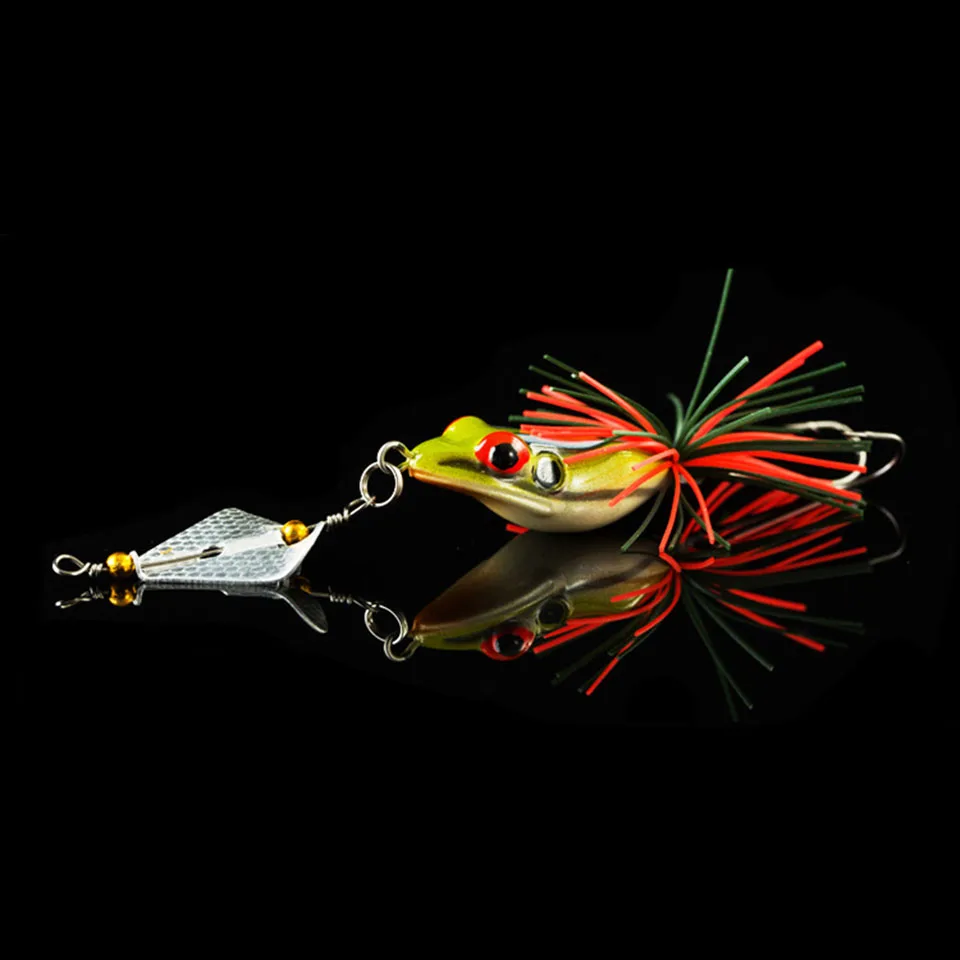 WALK FISH 1 шт. Высококачественная приманка-лягушка для покупок живая мишень 140 мм/11 г