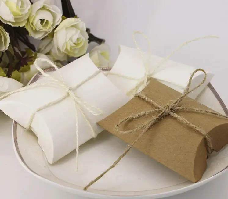 Праздничные принадлежности винтажная белая веревка цвета хаки конфетная