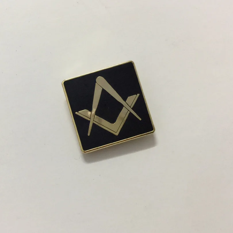 Эмалированные броши и булавки в стиле фримазон 19 мм|enamel brooch|brooches and pinsmetal badge |