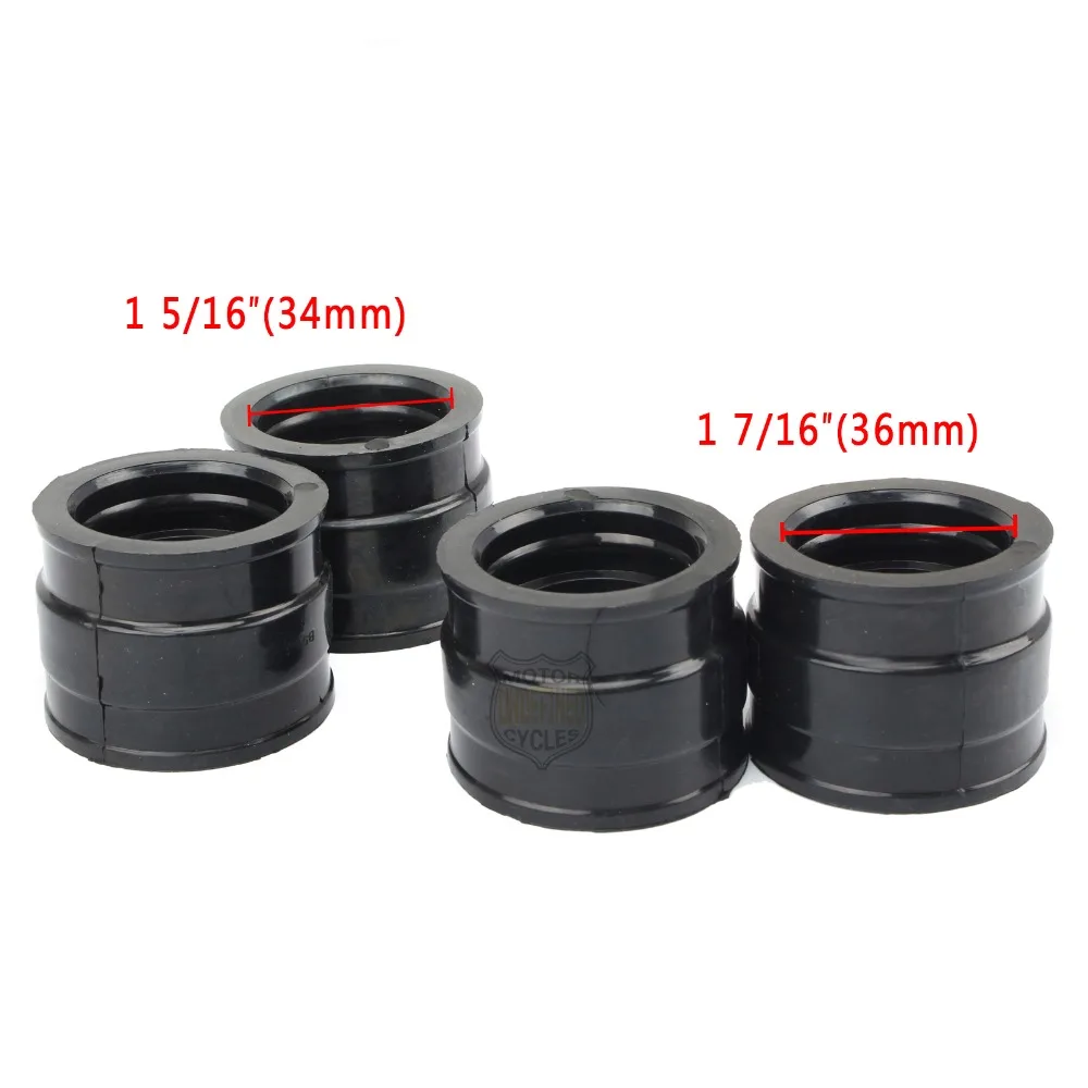 Определено 4x карбюратор изолятор Carb сапоги для Honda CB650 CB 650 1979 1980 1981 1982 мотоцикл впускной коллектор адаптер DDD87