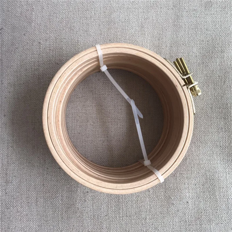 WRMHOM Dia12.5cm 4 9 дюймов деревянные вышивальные обручи ручные DIY Вышивка крестиком