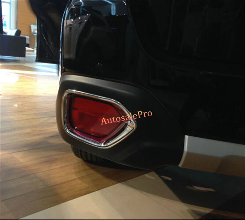 Задние противотуманные фары ABS Chrome рамка для бампера обшивка 2 шт. Subaru Outback 2015 2016