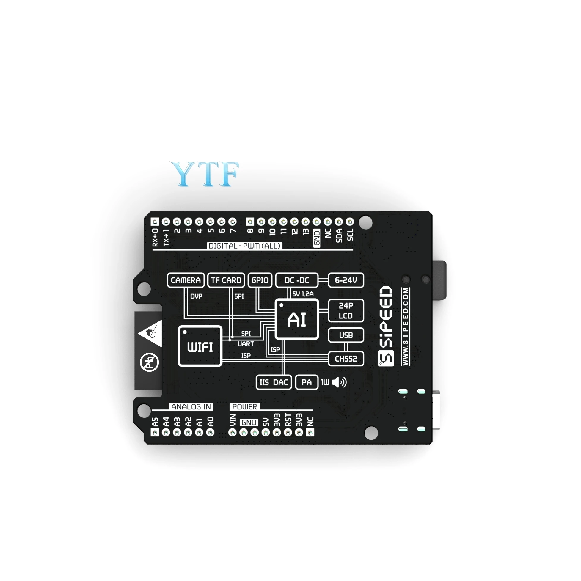 Sipeed maixduai макетная плата k210 RISC-V AI+ Лот ESP32 совместима с Arduino
