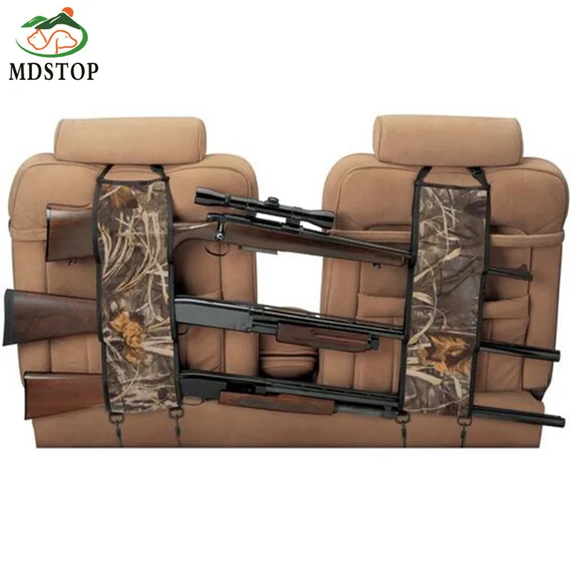 Автомобильный держатель на заднее сиденье ремень может держать 3 винтовки