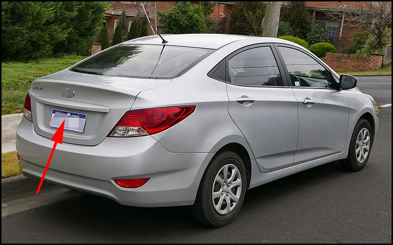 AUTONET резервная камера заднего вида для hyundai Solaris RB sedan 2011 2012 2013 камера ночного видения/номерного знака