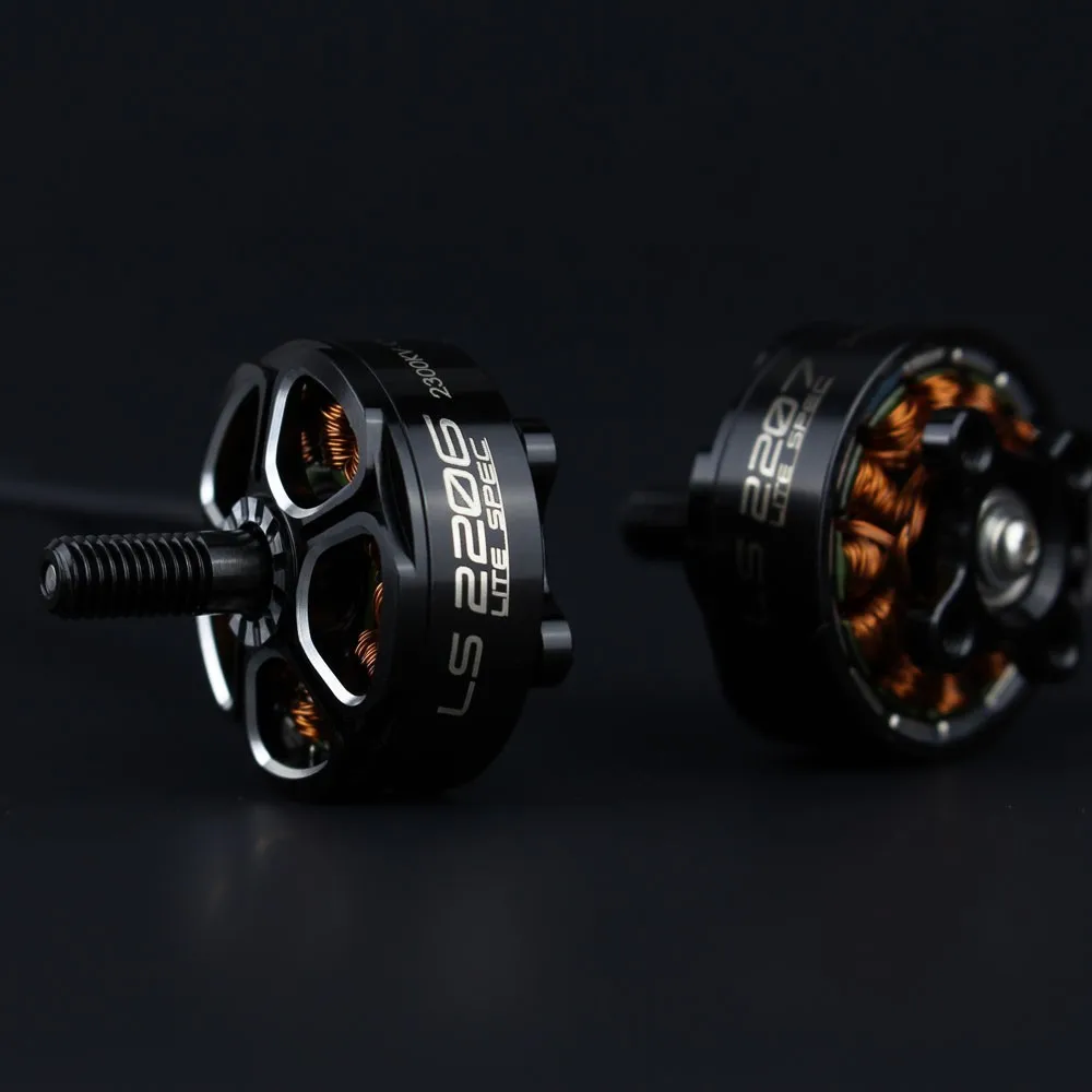 Официальный Emax LS2206 бесщеточный мотор 1700kv 1600KV 3~ 5S для RC FPV гоночный Дрон RC самолет Квадрокоптер и свободный
