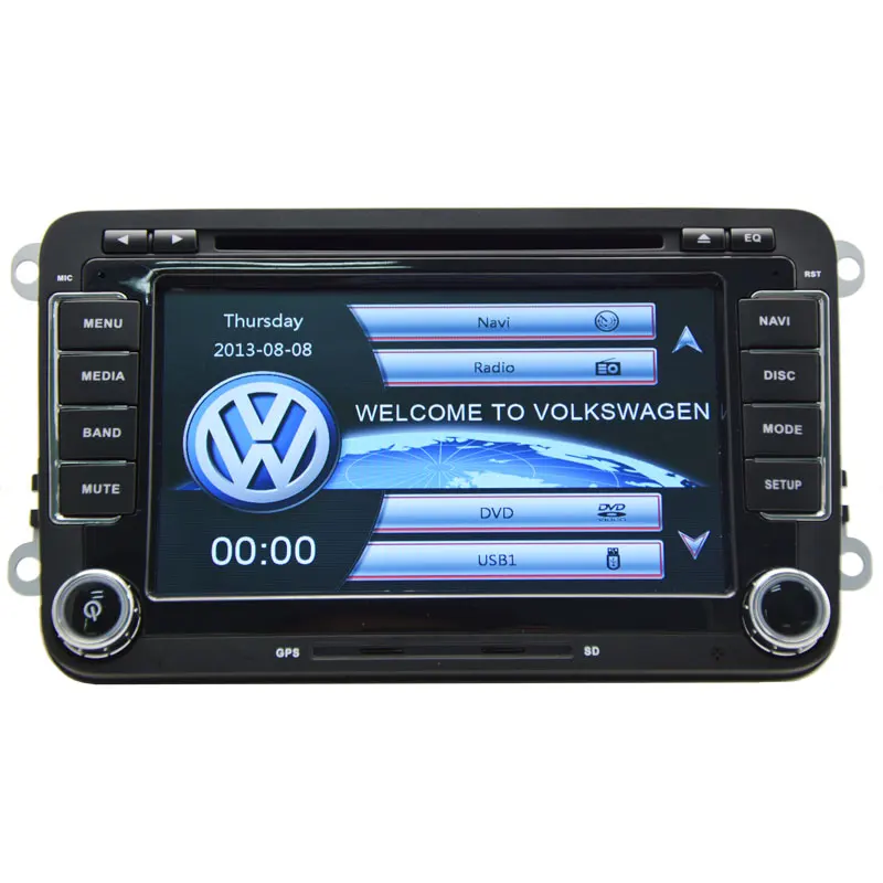 7 дюймовый емкостный экран Авторадио dvd мультимедийное головное устройство