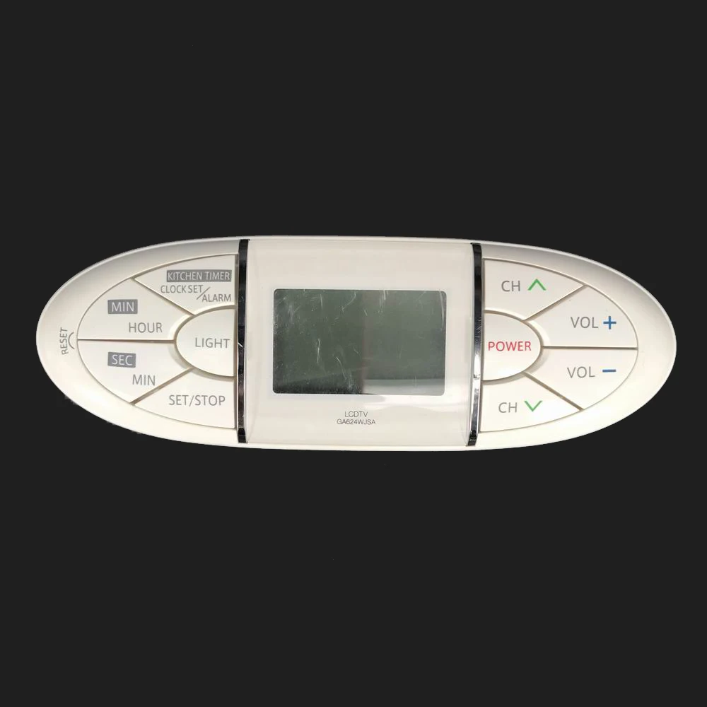 Used Original For Sharp GA624WJSA LCD TV Magnetic With Clock/Timer/Alarm Remote Control LC45GD7U LC65D90U LC-19SK24UW LC-19SK25U