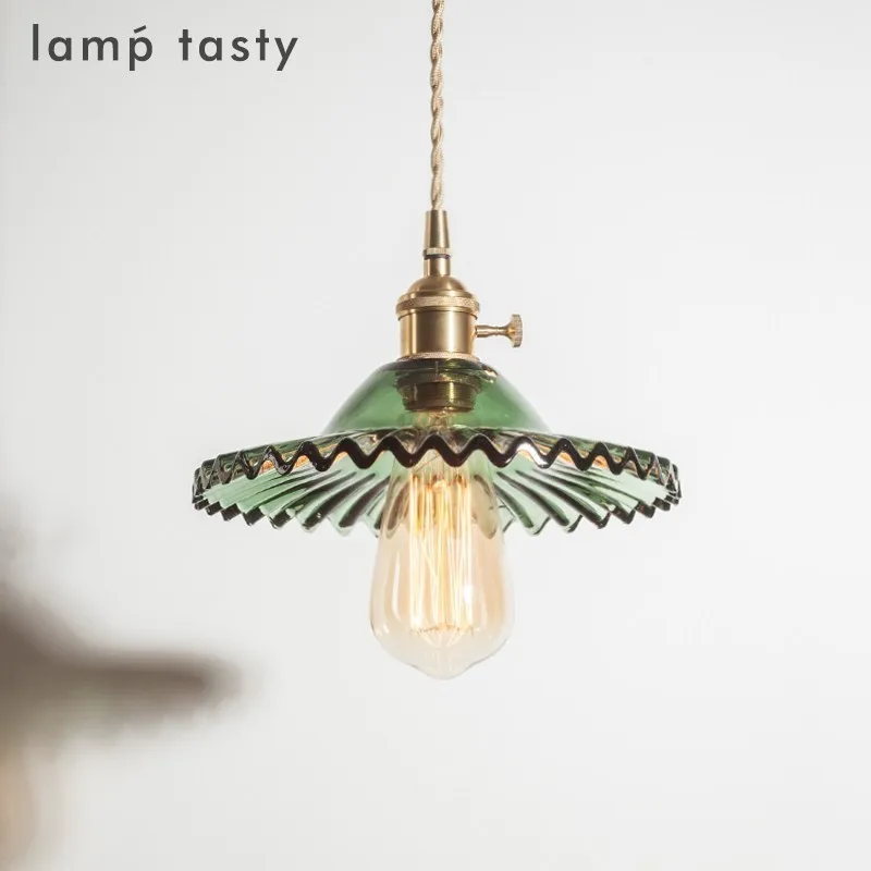 Винтажная японская простая Подвесная лампа подвесные светильники светодиодные