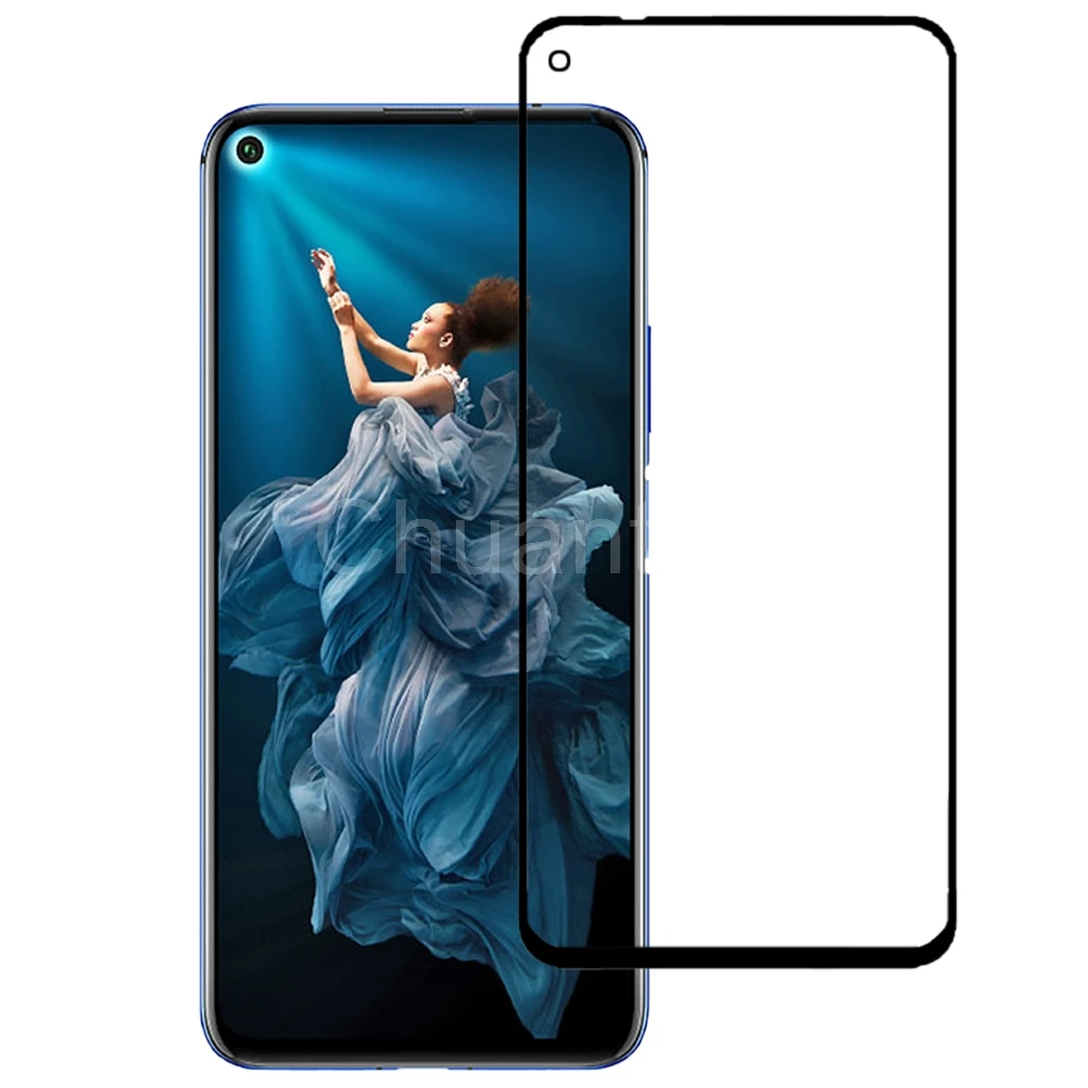 Полное покрытие экрана протектор для Huawei Honor 20 Lite устойчивая к царапинам Защитная