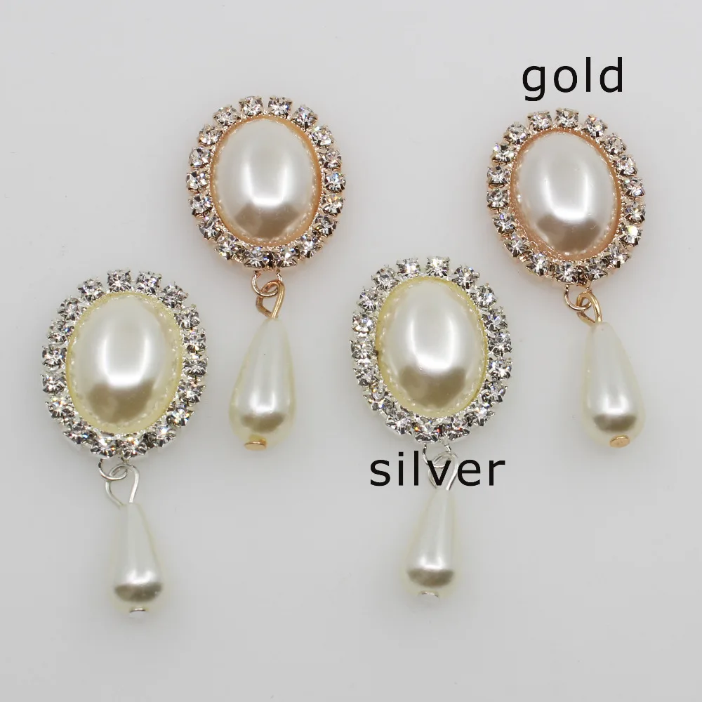 10 шт. декоративные металлические бокалы для вина 20 х47 мм|pearl rhinestone button|rhinestone