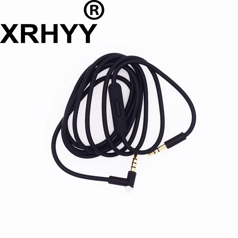 Сменный аудиокабель XRHYYBlack провод с встроенным микрофоном для ритма
