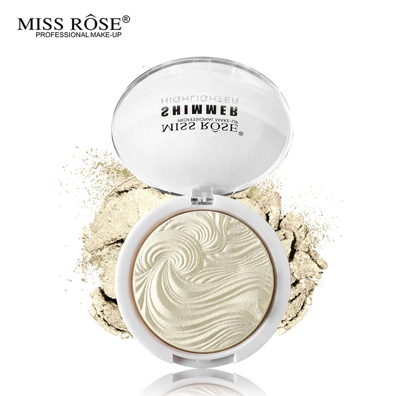 Miss Rose Glow Kit хайлайтер макияж мерцающая пудра хайлайтер палитра база осветитель изюминка контур лица золотой бронзатор