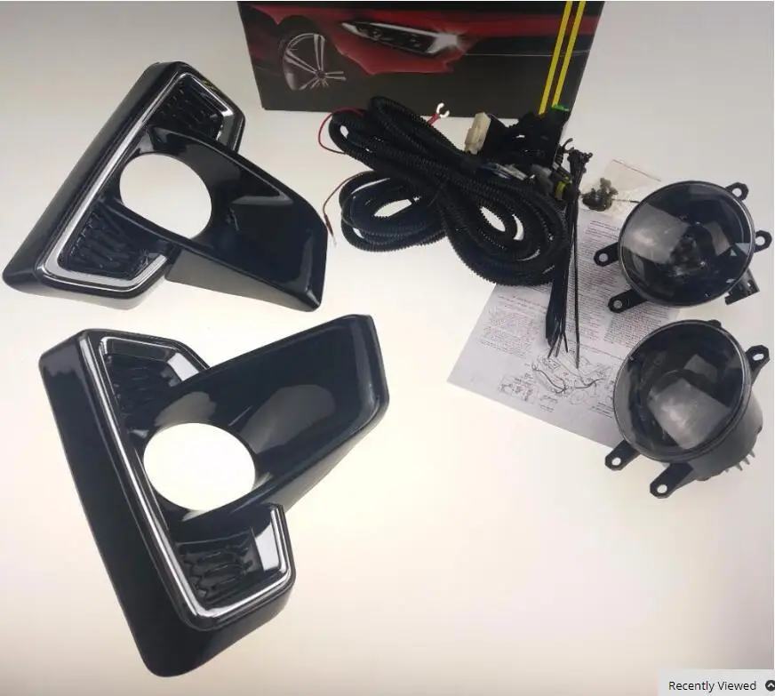 1 комплект Галогенные Противотуманные светильник ры для Toyota Hilux Revo Rocco 2018 2019 год 4300