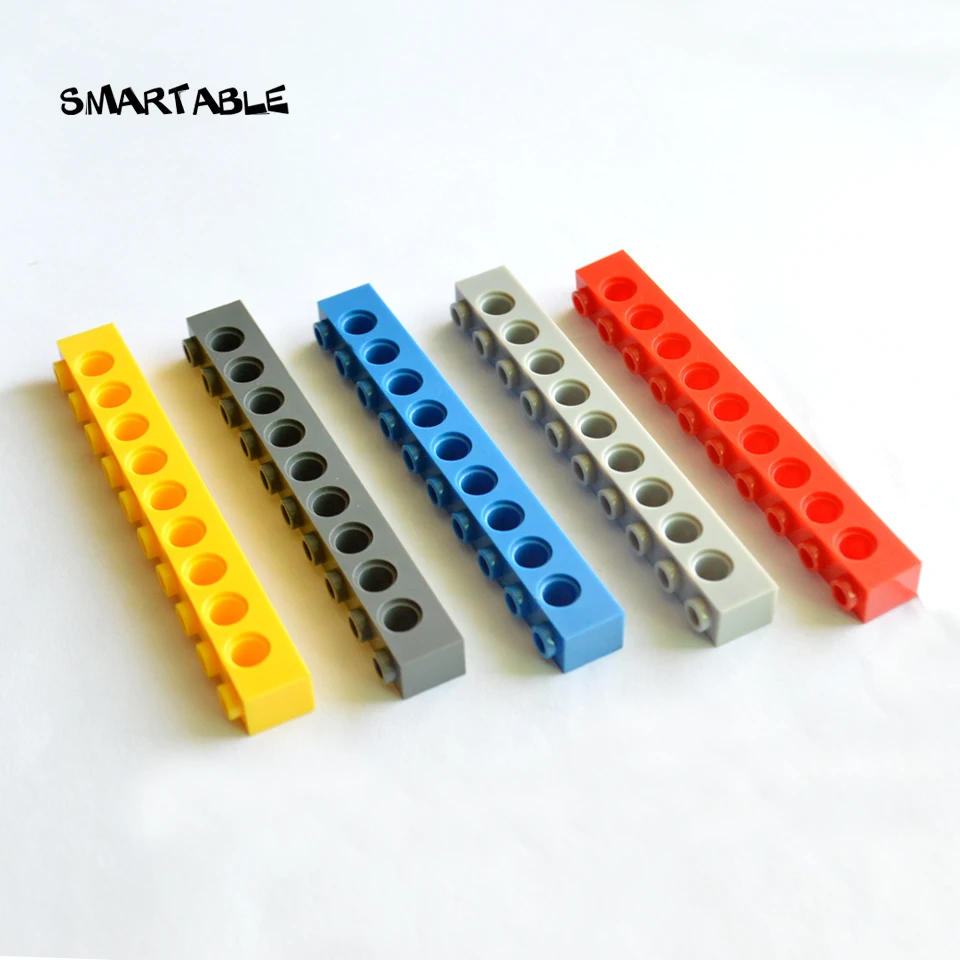 Smartable высокотехнологичный конструктор 1x10 с отверстиями строительные блоки MOC