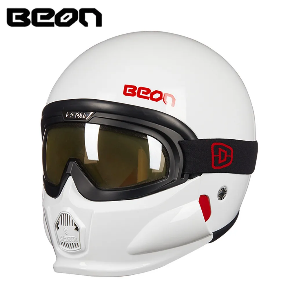 BEON модульный мотоциклетный шлем Ретро Чоппер Крузер мотошлем Casque Capacete винтажный