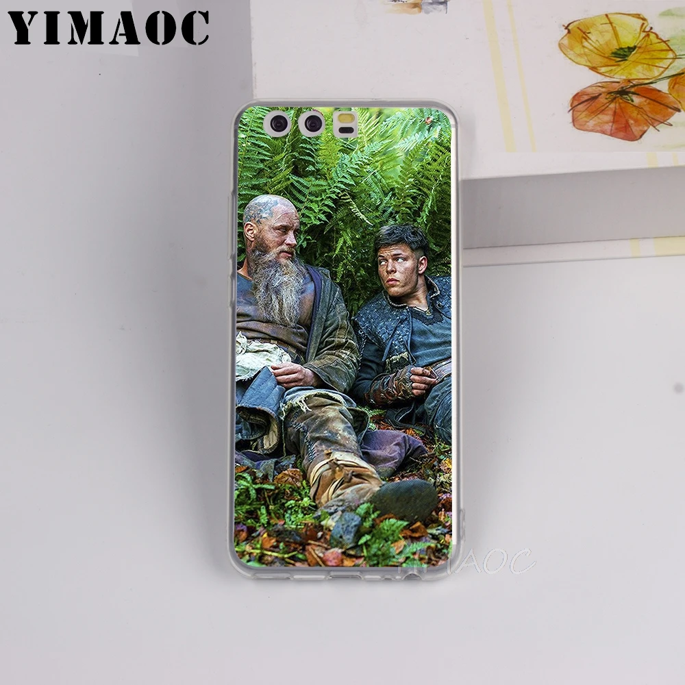 YIMAOC Vikings Travis Fimmel Soft TPU Cover for Huawei Honor 6A 7X 7A Pro 8C Mate 10 Note 9 Lite Y6 Y9 Y7 Prime 2018 Cases |