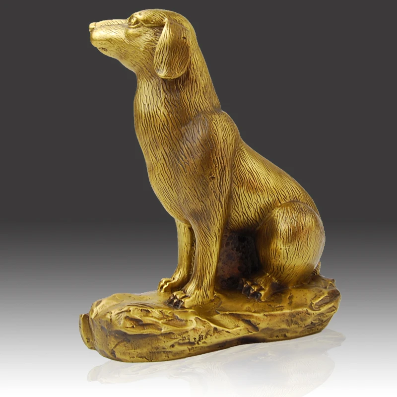 The living room of Tongling copper crafts lucky town house office decoration Feng Shui Zodiac dog | Дом и сад