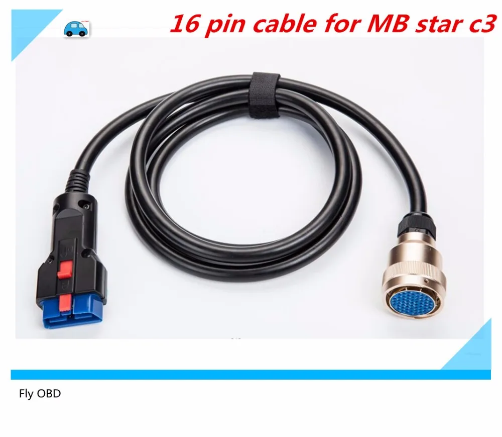 Топ OBD2 16PIN автомобильный Соединительный кабель для MB star C3 obd2 сканер obd 2 16 PIN