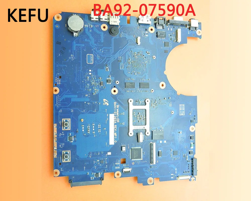 Kefu BA92-07590B BA92-07590A BA41-01572A ноутбук материнская плата для Samsung NP-R525 R525 HD 7400 м DDR3 лучшее качество с 60 дней войны