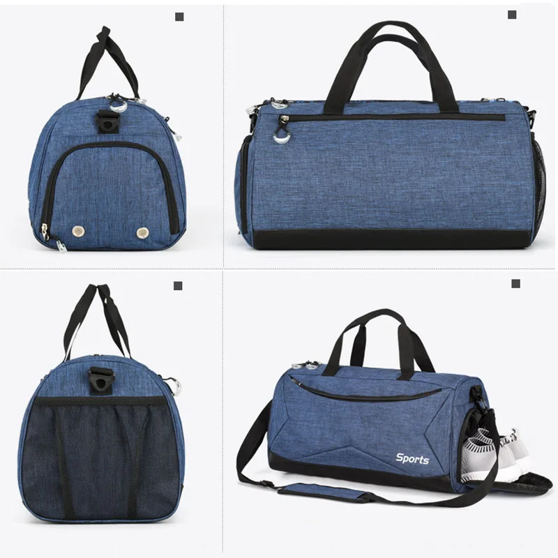 Dry Wet Swimming Gym Bags Sac De Sport Handbags Gymtas Yoga Mat Bag For Men Fitness Training Sports Tas Travel Outdoor XA617WA