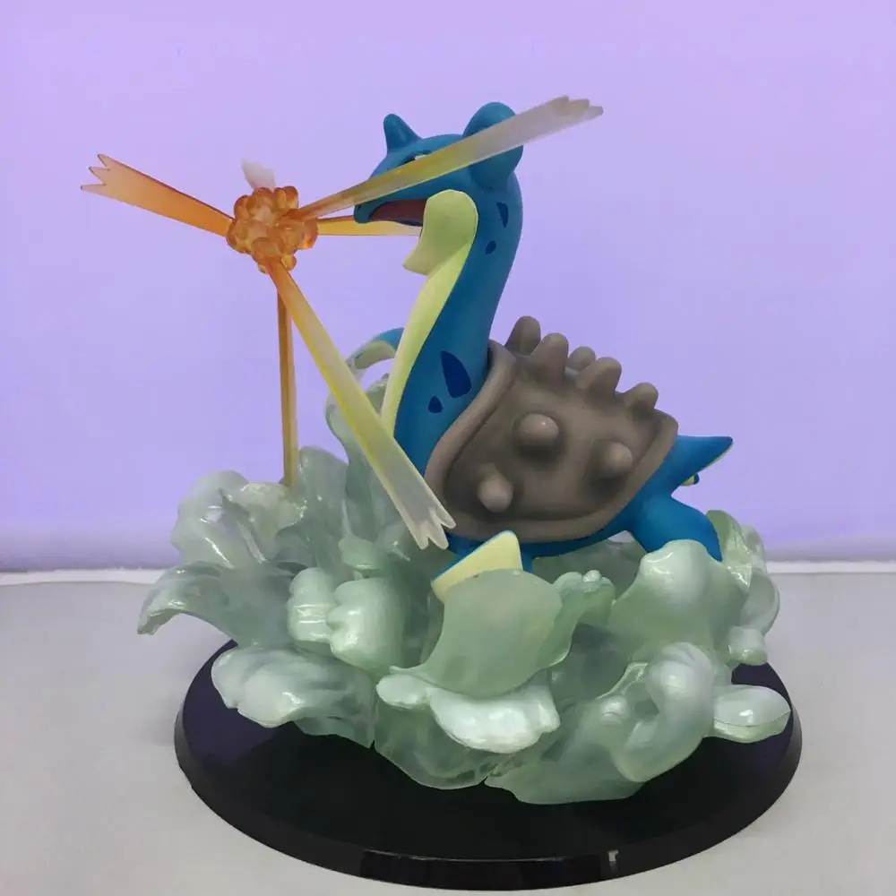 Аниме Фигурка 15 см Мультфильм Lapras Боевая версия. Пикачу ПВХ Коллекционные
