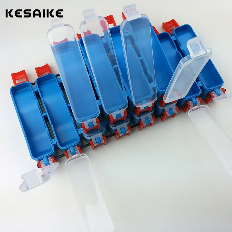 Двухсторонняя коробка KESAIKE для рыболовных крючков большая хранения аксессуаров
