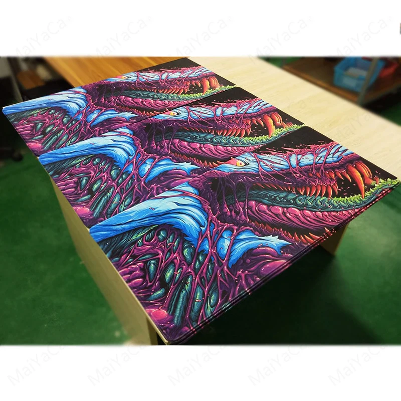 Игровой игровой коврик для мыши 900x400 мм Hyper Beast XL большой запирающийся край