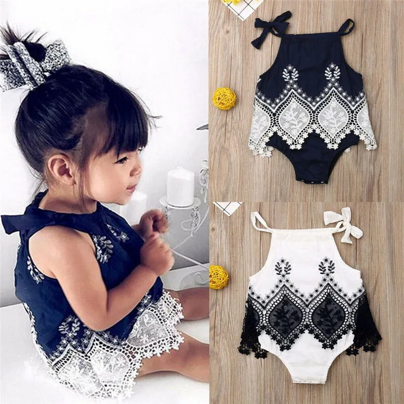 Носки для новорожденных из хлопка маленьких девочек кружевной комбинезон без