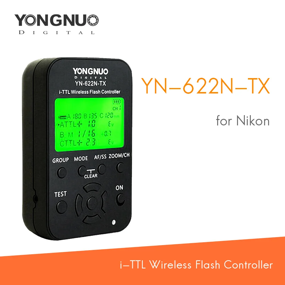 Yongnuo YN 622N KIT или TX беспроводной триггер передатчик приемник i TTL флэш контроллер HSS
