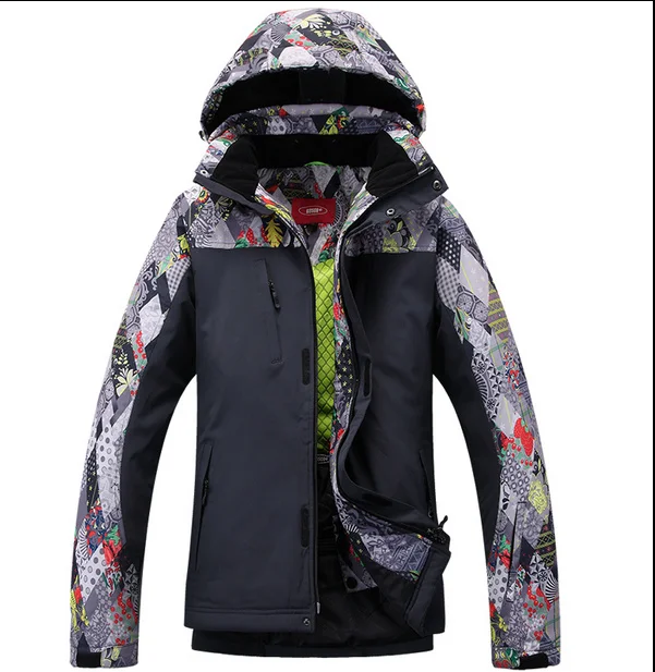 Мужской лыжный костюм теплая водонепроницаемая куртка для пеших прогулок осени
