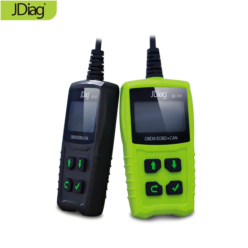 Считыватель кодов JDiag JD101 OBDII инструмент для сканирования двигателя