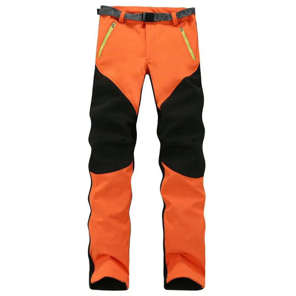 1 Hunting Long Pants Men Tactical Military Waterproof Fleece Pant Autumn Winter Outdoor Sports Trousers Climbing Casual Pant Male - Цвет: 1