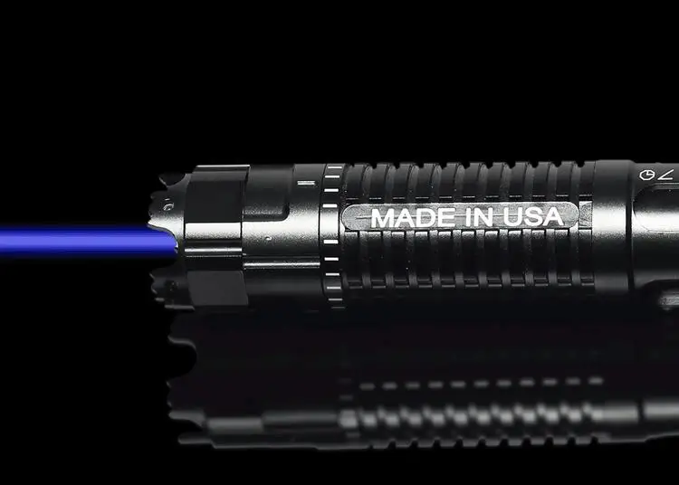 Супермощный Синий Лазерный фонарь 500000 нм М светодиодный фонарик горящий шар из