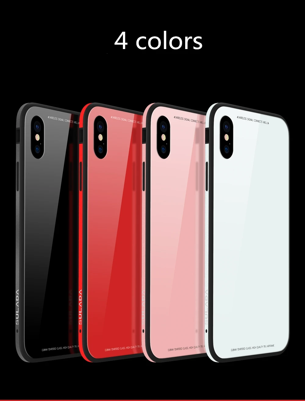 Aluminum Metal Bumper+ Tempered Glass Case For iPhone 11 Pro Max XS Max XR XS X 7 8 6 6S Plus Luxury Shockproof Back Cover