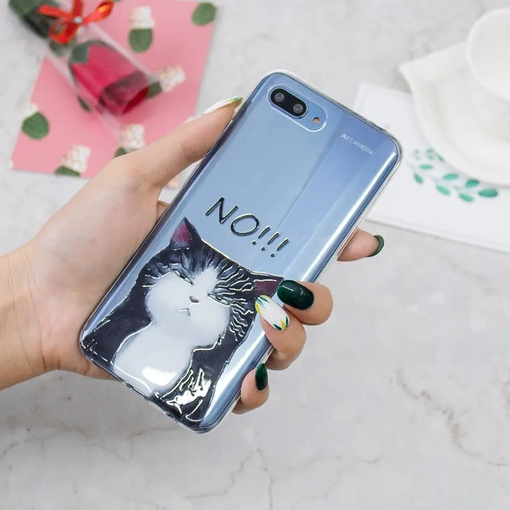 ТПУ чехол для Huawei Honor 10 COL-L29 COL-L29A мягкий телефона коробка Honor10 COL L29 L29A силиконовый |