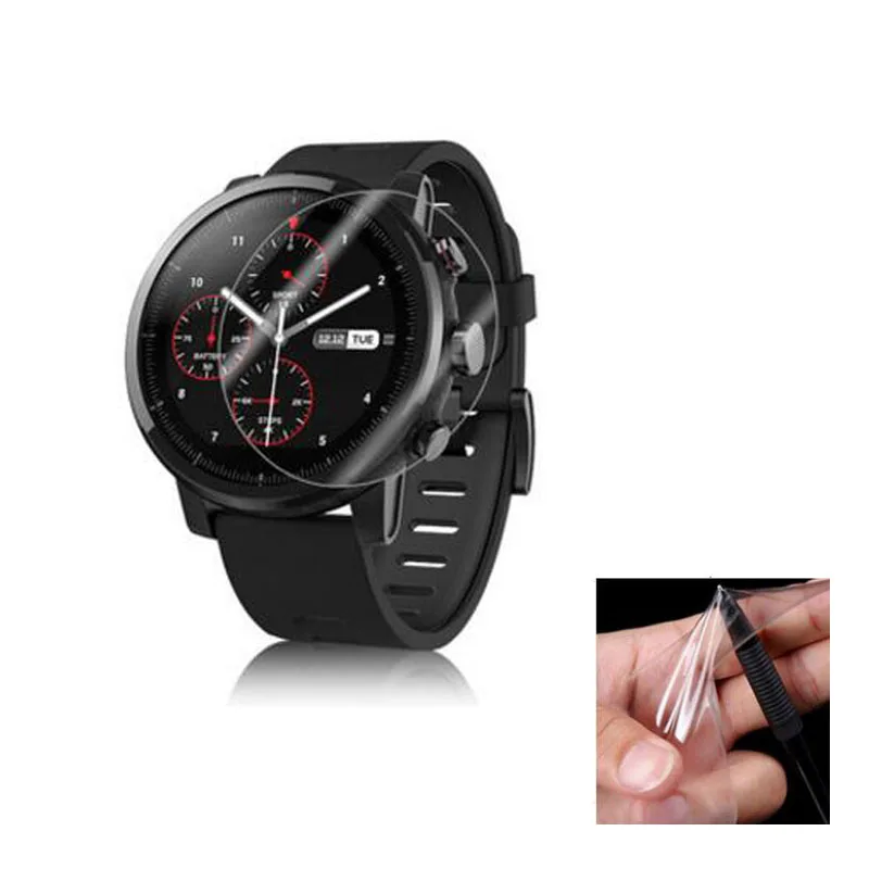 1 шт. Защитная пленка для Xiaomi Huami Amazfit Stratos Pace 2 2S спортивные Смарт-часы полный экран