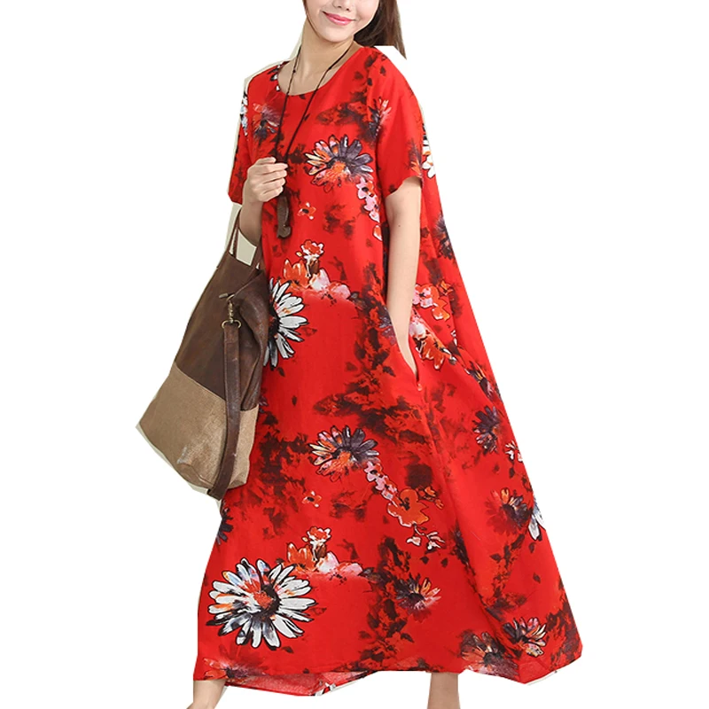 Новинка 2017 года женское платье Лето национальный ветер восстановление древних