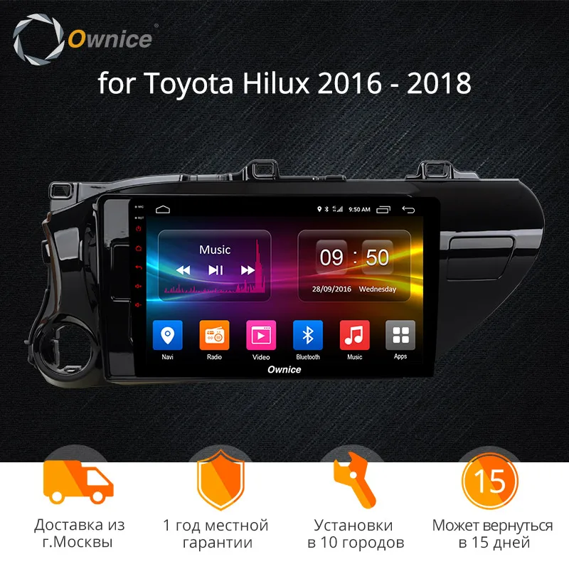 Ownice K1 K2 10 1 &quotAndroid 8 2G Octa Core автомобильный gps навигации стерео DVD плеер Sat головное