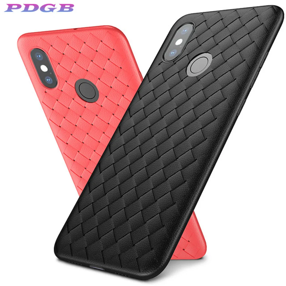 Чехол PDGB из ТПУ для Huawei P20 P30 Pro Honor 10 Lite 8X 8A 8C Y6 Y7 Prime 2019 модный плетеный мягкий чехол