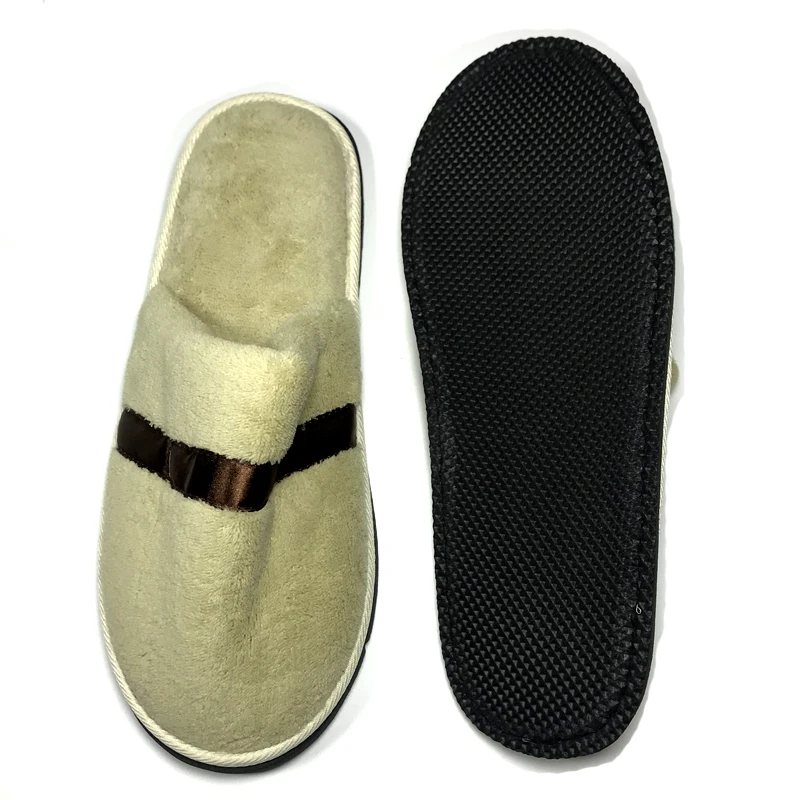 Две пары зимних домашних тапочек женские домашние плюшевые тапочки Бесплатная