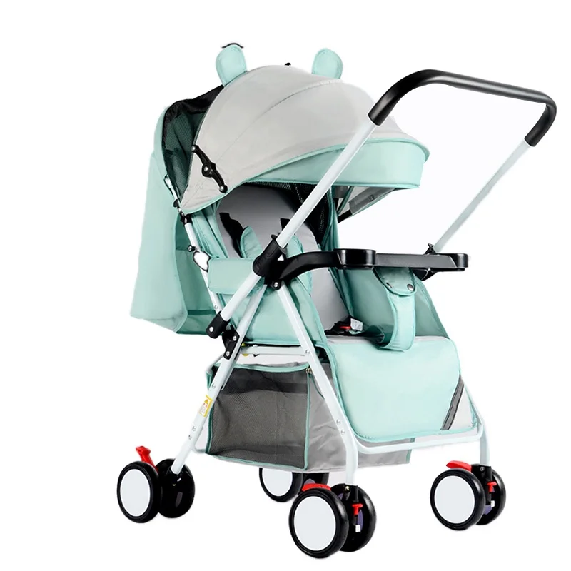 Kidlove, новая портативная складная прогулочная коляска с 4 колесами для путешествий, детская коляска для младенцев