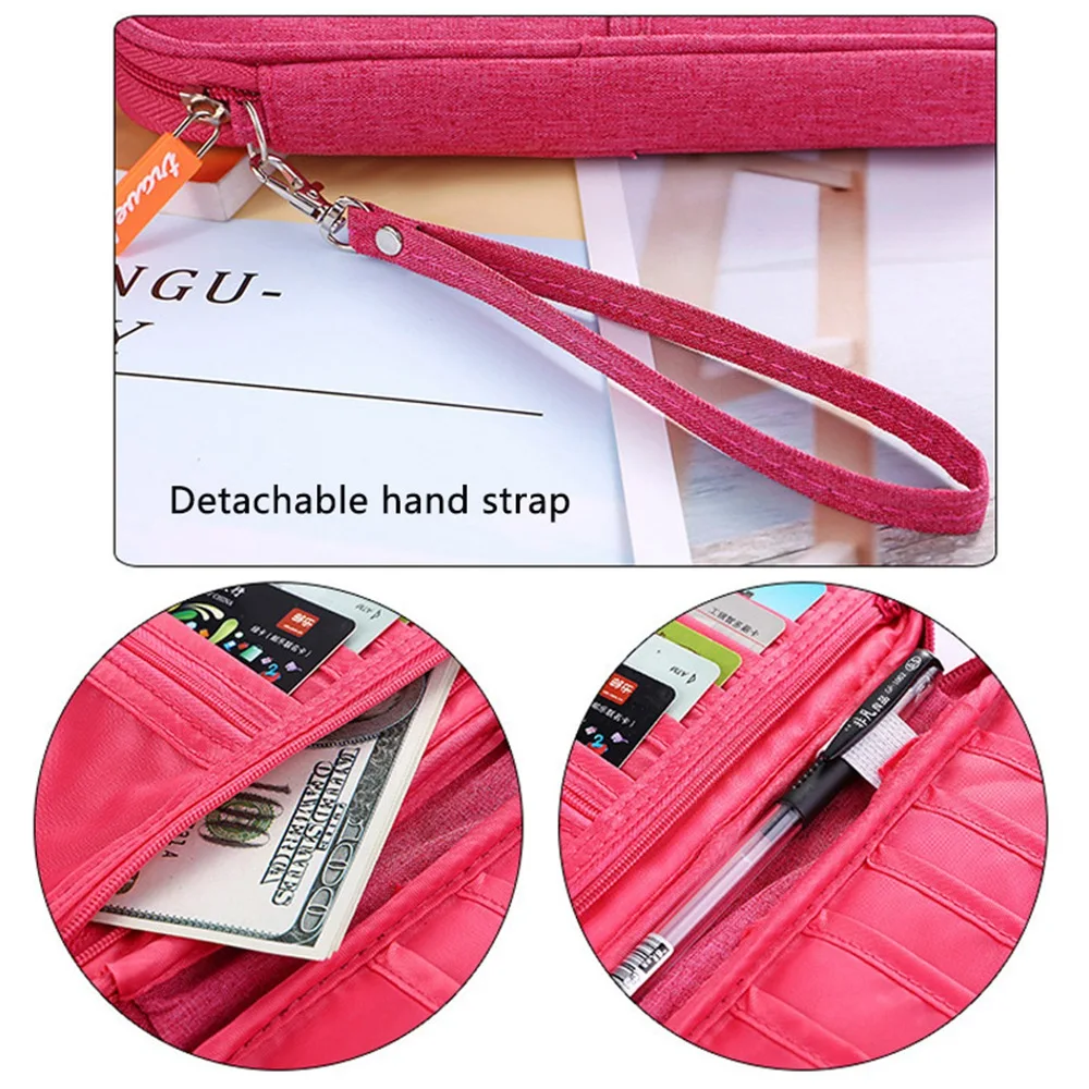 Unisex Passport Travel Wallet Holder Multi-Function Credit Card Package ID Document Multi-Card Storage Pack Clutch | Багаж и сумки
