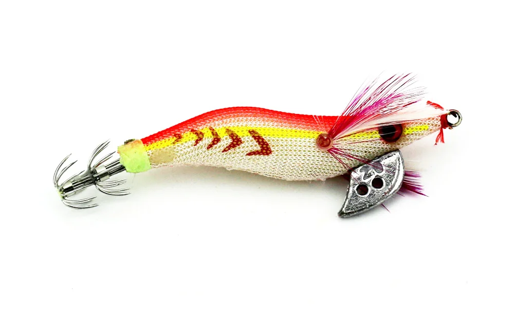 Высокое качество 4 шт соленой воды рыболовные приманки для моря светящаяся