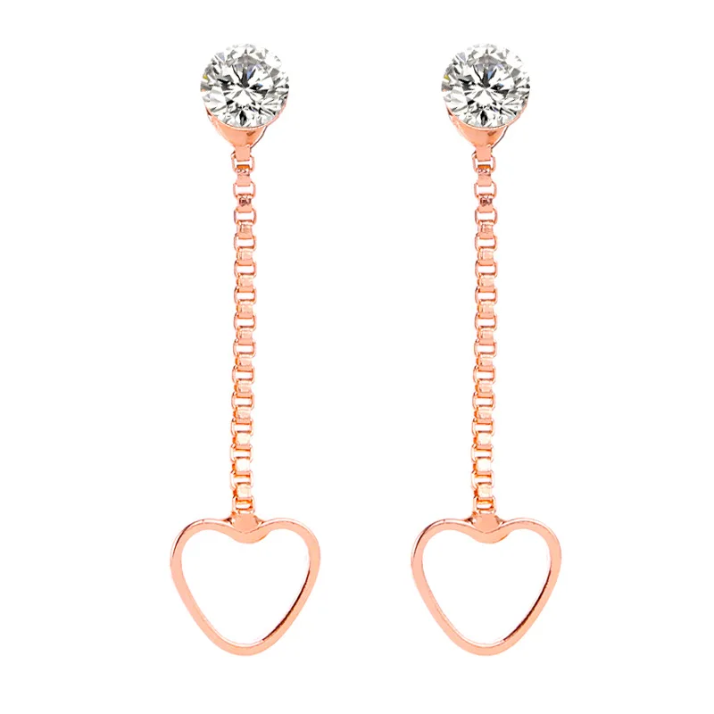 Модные корейские милые стильные висячие серьги Modyle женские серьги-подвески