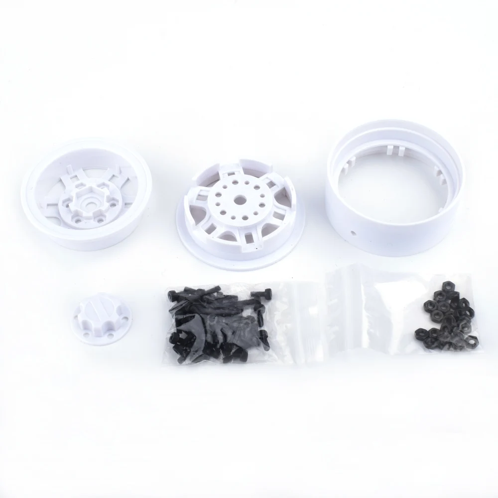 4PCS RC Crawler Car Plastic 1.9&quot Beadlock Wheel Rims for Axial SCX10 Trx4 TAMIYA CC01 RC4WD D90 D110 TF2 | Игрушки и хобби