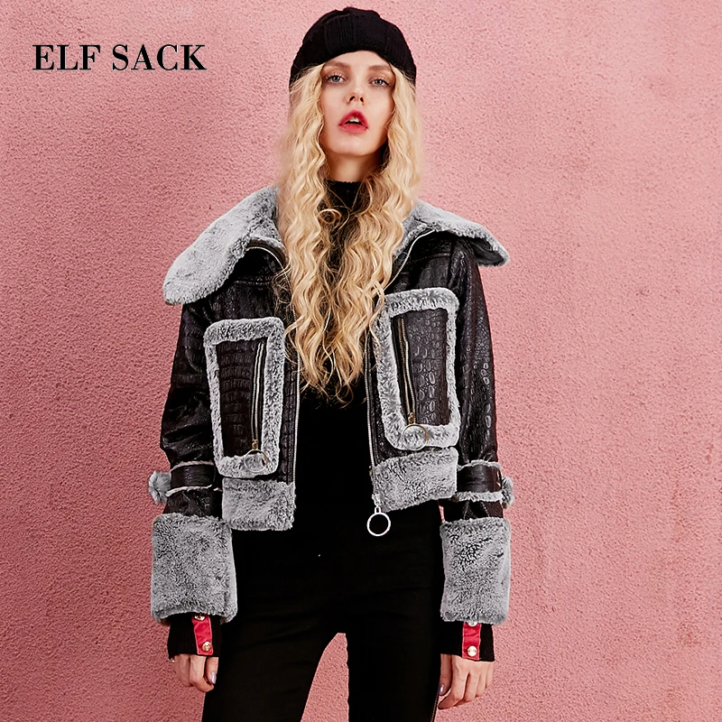 Зимние женские пальто с подкладкой локомотив винтажная куртка из искусственной