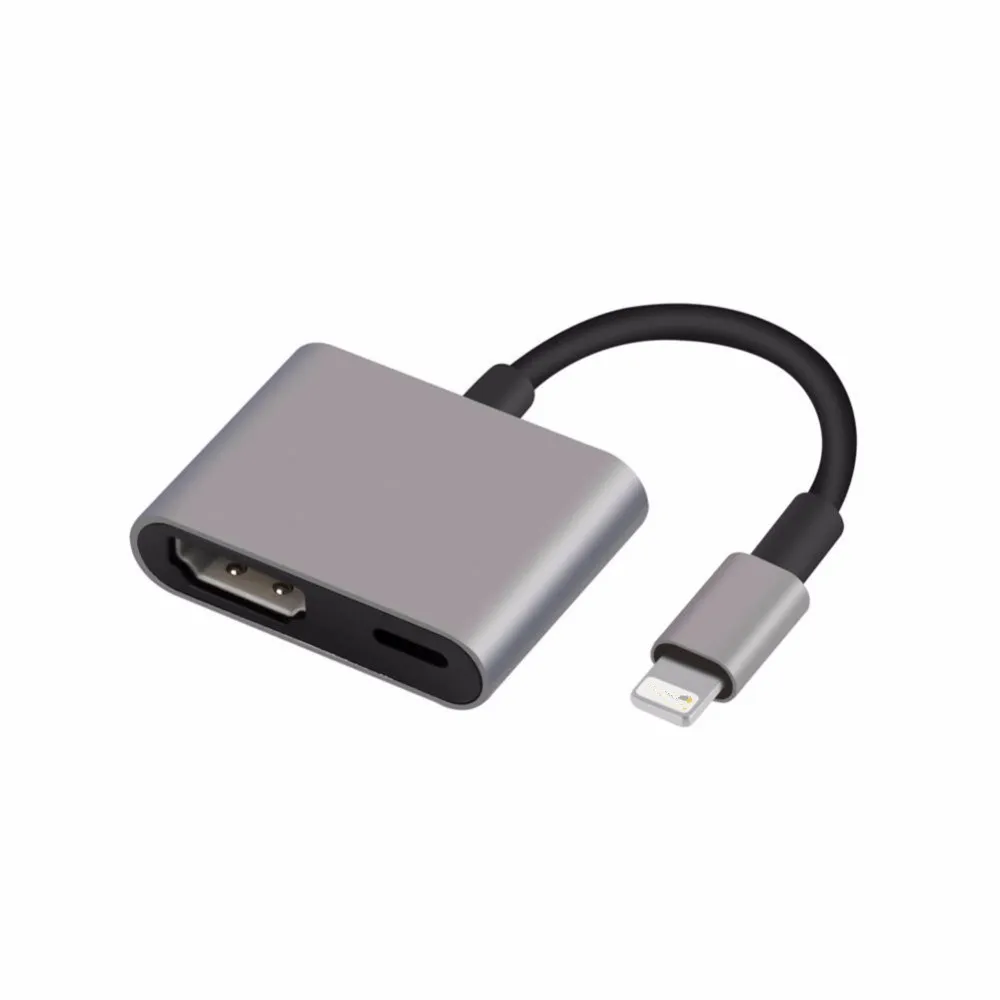 Света AV HDMI/HD ТВ цифровой кабель-адаптер для iPhone к HDMI конвертер 6 7 8 X av-адаптер Lightning